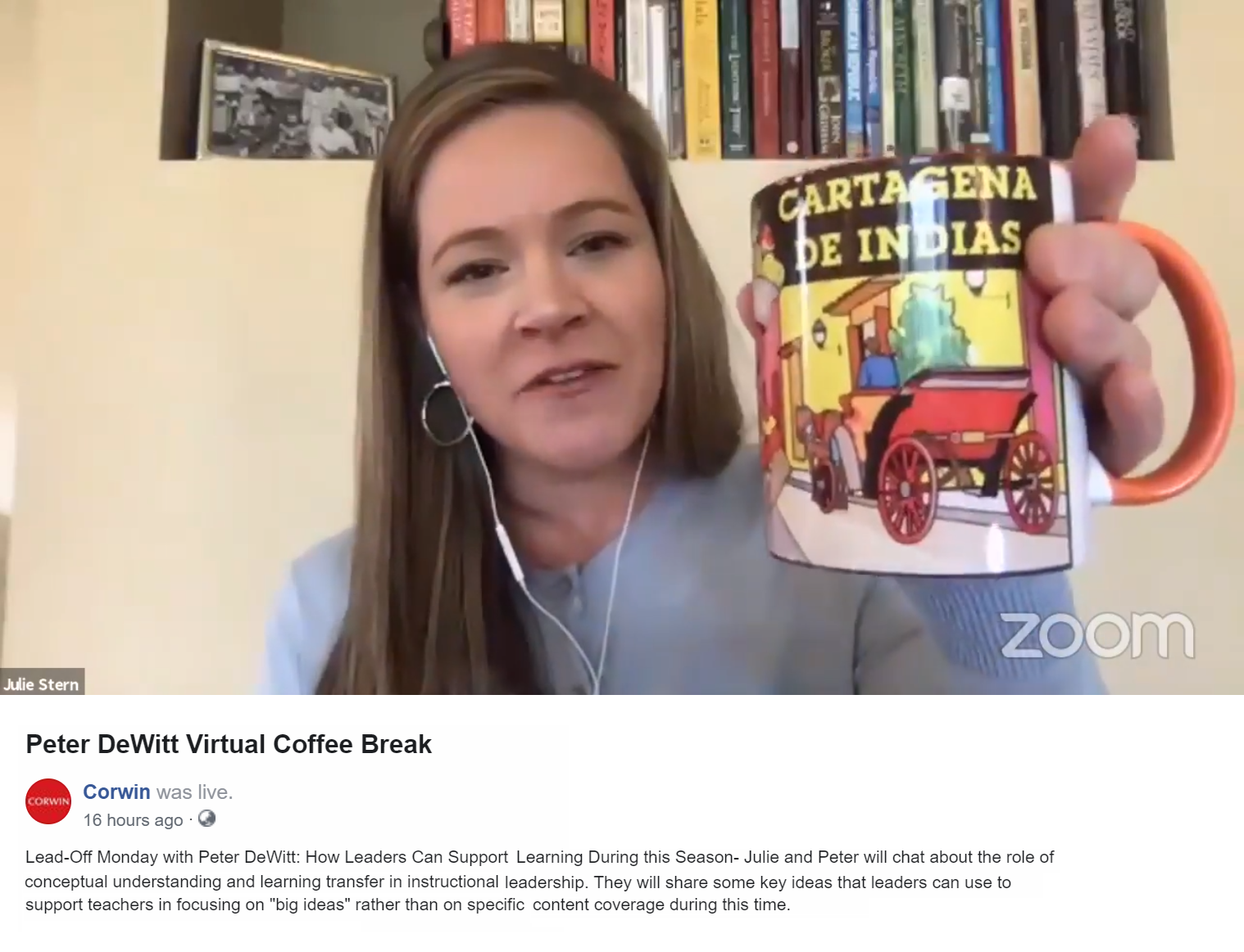 Virtual Coffee Break with Stern